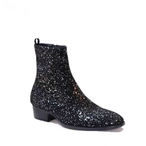 2018ss europe persional genuine leather chelsea rock boots high england vintage royal gentleman dress leisure boots pointed toe shoes, Black
2018ss europe persional genuine leather chelsea rock boots high england vintage royal gentleman dress leisure boots pointed toe shoes, Black