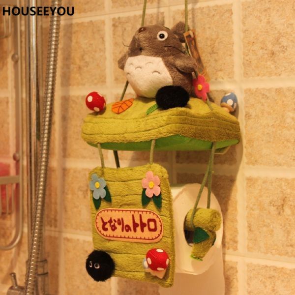 creative totoro black briquets plush restroom toilet roll paper holder tissue box napkin storage boxes home bathroom supplies
creative totoro black briquets plush restroom toilet roll paper holder tissue box napkin storage boxes home bathroom supplies