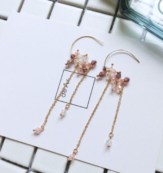 silver plated earring crystal beads korean accessories handmade long drop earrings for women long pendients brincos girls fashion wedding, Golden
silver plated earring crystal beads korean accessories handmade long drop earrings for women long pendients brincos girls fashion wedding, Golden