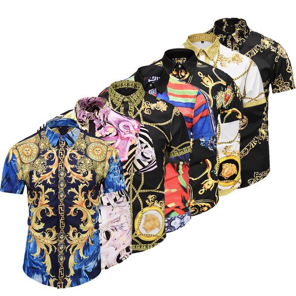 New 2018 ummer autumn harajuku medu a gold chain dog ro e print men hirt fa hion retro men 039 hort leeve top hirt a ian ize
New 2018 ummer autumn harajuku medu a gold chain dog ro e print men hirt fa hion retro men 039 hort leeve top hirt a ian ize
