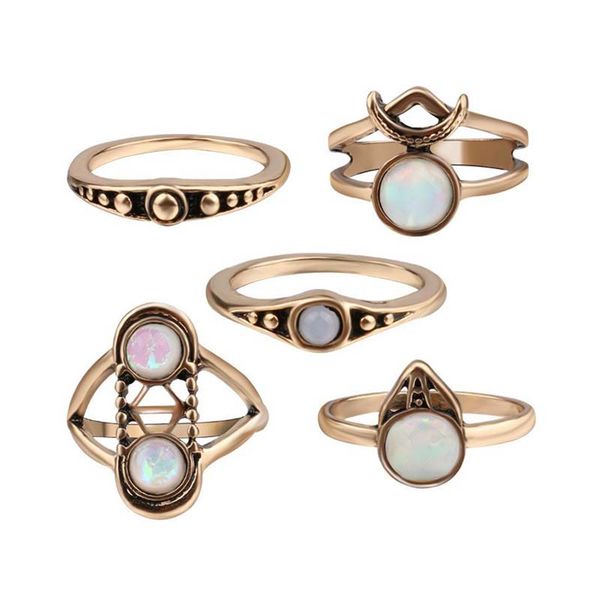 5 pcs/set vintage retro carving antique gold plating with white cat eye stone rings sets for women midi rings jewelry, Golden;silver
5 pcs/set vintage retro carving antique gold plating with white cat eye stone rings sets for women midi rings jewelry, Golden;silver