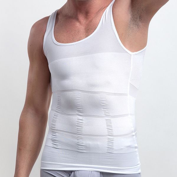 men casual polyester knitted o-neck tank male fitness sleeveless shirt slimming body shaper solid color underwear, Black;brown
men casual polyester knitted o-neck tank male fitness sleeveless shirt slimming body shaper solid color underwear, Black;brown