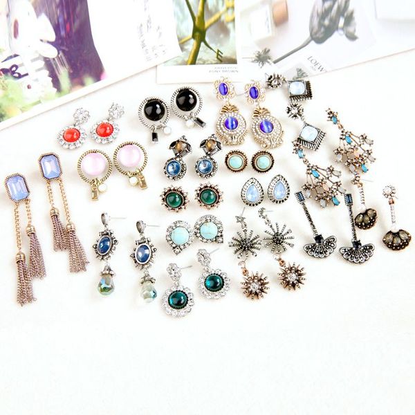 designer summer new earrings collection retro water drops tassel earrings simple wild european and american fashion jewelry accessories, Silver
designer summer new earrings collection retro water drops tassel earrings simple wild european and american fashion jewelry accessories, Silver
