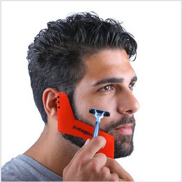 beard shaping tool beard modeling template carding tool comb for men's shaving shaping template double sided, Silver
beard shaping tool beard modeling template carding tool comb for men's shaving shaping template double sided, Silver