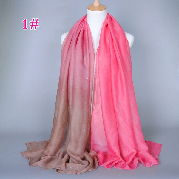 ethnic clothing muslim women's glitter hijab scarf bronzing gradient ladies turban shimmer cotton shawl balinese pashmina 180x90cm, Red
ethnic clothing muslim women's glitter hijab scarf bronzing gradient ladies turban shimmer cotton shawl balinese pashmina 180x90cm, Red