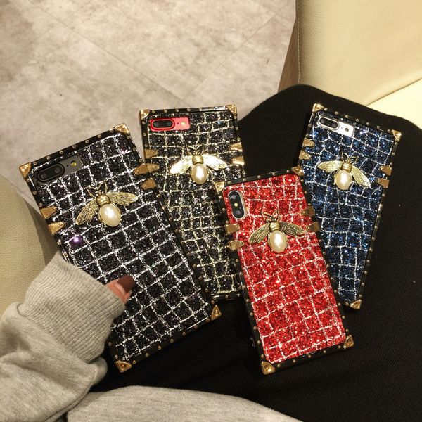 Fashion Classical Pretty Glitter Case for iPhone X XS MAX XR 7 8 6 6s Plus Luxury Metal Pearl Bee Phone Cover fundas Accessories
Fashion Classical Pretty Glitter Case for iPhone X XS MAX XR 7 8 6 6s Plus Luxury Metal Pearl Bee Phone Cover fundas Accessories