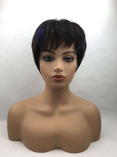 xw5s short black and purple mixed color personalized natural hair sleeve real virgin light breathable hair lifelike straight hair headgear
xw5s short black and purple mixed color personalized natural hair sleeve real virgin light breathable hair lifelike straight hair headgear