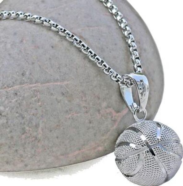 6pcs 3d basketball necklaces silver color pendant sports hip hop jewelry homme stainless steel chain for male fathes day gifts 2018
6pcs 3d basketball necklaces silver color pendant sports hip hop jewelry homme stainless steel chain for male fathes day gifts 2018