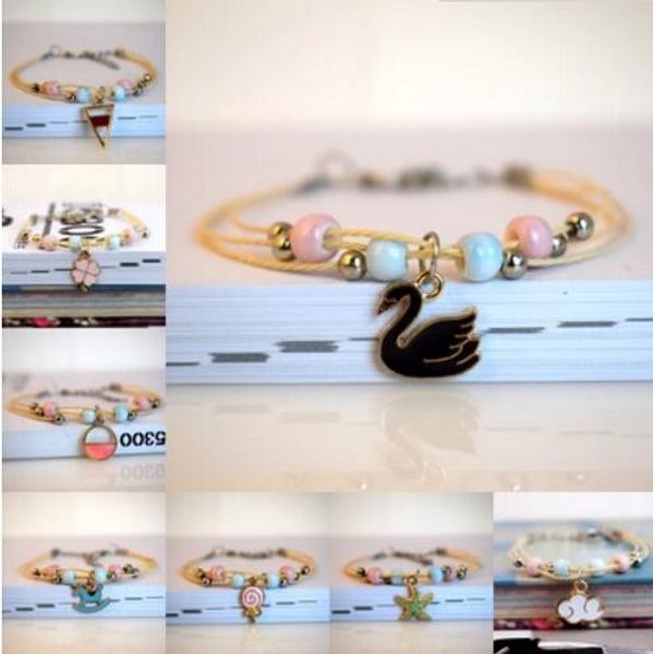 jingdezhen ceramic beads bracelet stylish handmade braided bracelet small fresh pendant student lovers jewelry mix order factory price 24pcs, Golden;silver
jingdezhen ceramic beads bracelet stylish handmade braided bracelet small fresh pendant student lovers jewelry mix order factory price 24pcs, Golden;silver
