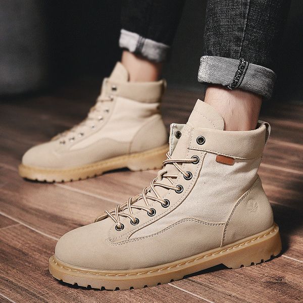 autumn martin boots men's high 2018 new students korean version of the wild england wind youth trend tooling boots, Black
autumn martin boots men's high 2018 new students korean version of the wild england wind youth trend tooling boots, Black