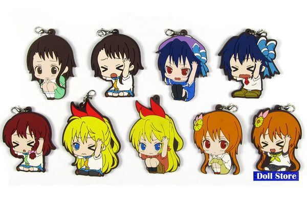 2018 new arrival nisekoi original japanese anime figure rubber silicone sweet smell mobile phone charms/key chain/strap d246, Silver
2018 new arrival nisekoi original japanese anime figure rubber silicone sweet smell mobile phone charms/key chain/strap d246, Silver