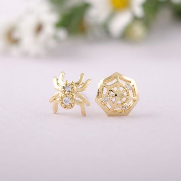 fashion gold stud earrings the spider and web composite stud earrings for women wholesale ing, Golden;silver
fashion gold stud earrings the spider and web composite stud earrings for women wholesale ing, Golden;silver