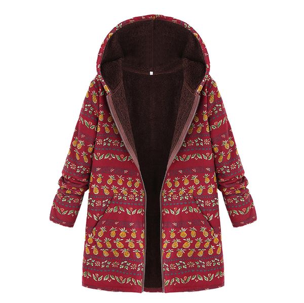 womens winter warm outwear floral print hooded pockets vintage oversize coats women clothes casaco feminino manteau femme hiver, Black
womens winter warm outwear floral print hooded pockets vintage oversize coats women clothes casaco feminino manteau femme hiver, Black