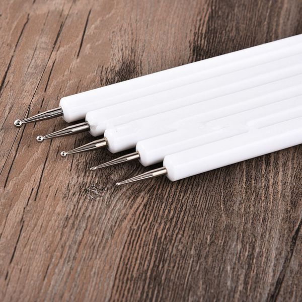 2 way nail art design dotting painting drawing polish pen manicure tips stainless steel point drill pen f1297, Silver
2 way nail art design dotting painting drawing polish pen manicure tips stainless steel point drill pen f1297, Silver