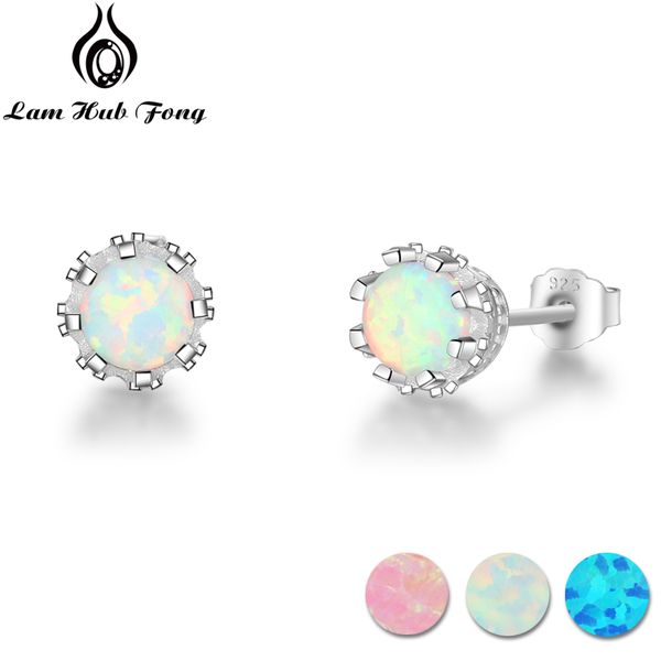 round created blue pink white fire opal earrings for women 7mm 925 sterling silver stud earrings wholesale jewelry(lam hub fong, Golden;silver
round created blue pink white fire opal earrings for women 7mm 925 sterling silver stud earrings wholesale jewelry(lam hub fong, Golden;silver