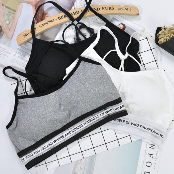 2018 new fashion sports bra women fitness sport bra full cup seamless yoga letter quick dry gym sport top, White;black
2018 new fashion sports bra women fitness sport bra full cup seamless yoga letter quick dry gym sport top, White;black