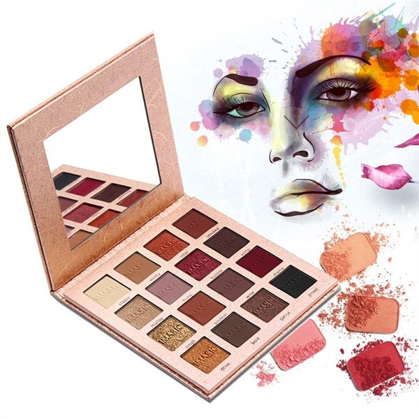 16 color pressed eyeshadow compact eyeshadow palette matte waterproof beauty party cosmetics versatile matte shimmer
16 color pressed eyeshadow compact eyeshadow palette matte waterproof beauty party cosmetics versatile matte shimmer