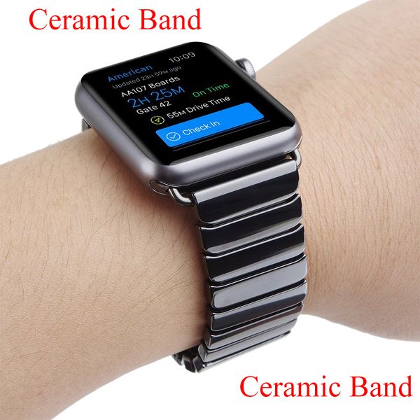 watch bands 38mm 42mm watch bands bands link bracelet series 1 2 3 ceramic straps buckle, Black;brown
watch bands 38mm 42mm watch bands bands link bracelet series 1 2 3 ceramic straps buckle, Black;brown
