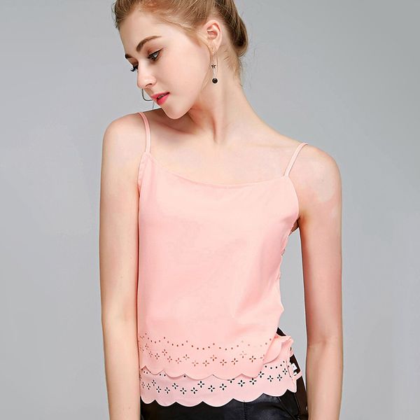 casual ladies girls solid color camisole hollow backless bottom strap vest europe and the united states summer new, White
casual ladies girls solid color camisole hollow backless bottom strap vest europe and the united states summer new, White