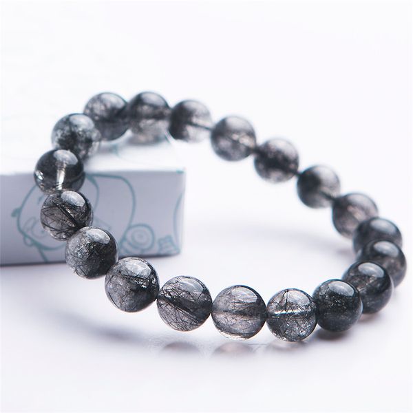 drop shipping genuine black natural rutilated quartz bracelet 10mm crystal round bead stretch natural stone bracelets for women
drop shipping genuine black natural rutilated quartz bracelet 10mm crystal round bead stretch natural stone bracelets for women