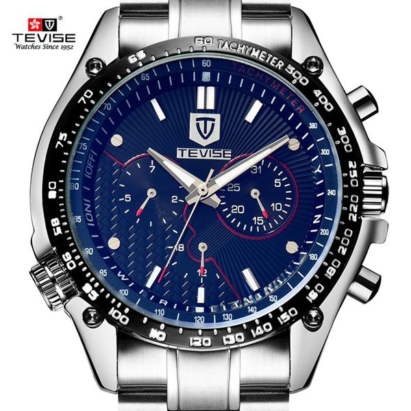 men's watch waterproof tevise mechanical watch automatic winding military sport male wristwatch relogio automatico masculino d18101301, Slivery;brown
men's watch waterproof tevise mechanical watch automatic winding military sport male wristwatch relogio automatico masculino d18101301, Slivery;brown