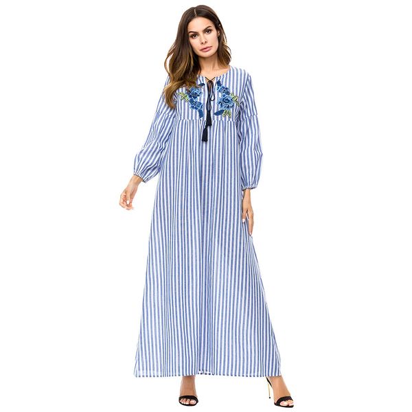 187201 мусульманские платья для женщин мусульманин свободные большой кулон халатик полосатый шить платье женщин vestidos лоскутное кисточкой, Red 
187201 мусульманские платья для женщин мусульманин свободные большой кулон халатик полосатый шить платье женщин vestidos лоскутное кисточкой, Red