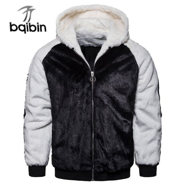 drop shipping autumn winter patchwork hooded zipper coat men's jackets casual black white faux fur male jackets chaqueta hombre
drop shipping autumn winter patchwork hooded zipper coat men's jackets casual black white faux fur male jackets chaqueta hombre