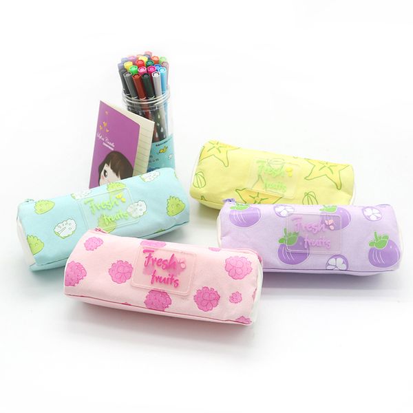 cute kawaii fruit pencil case creative canvas pencil bag for kids gift korean stationery
cute kawaii fruit pencil case creative canvas pencil bag for kids gift korean stationery