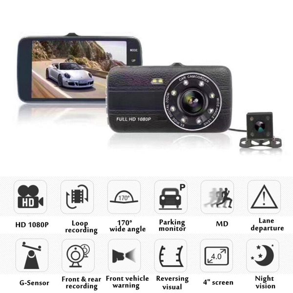 full hd car dvr camera 4 inches ips screen 170 degrees wide view angle 1080p auto driving data camcorder starlight g-sensor motion detection
full hd car dvr camera 4 inches ips screen 170 degrees wide view angle 1080p auto driving data camcorder starlight g-sensor motion detection