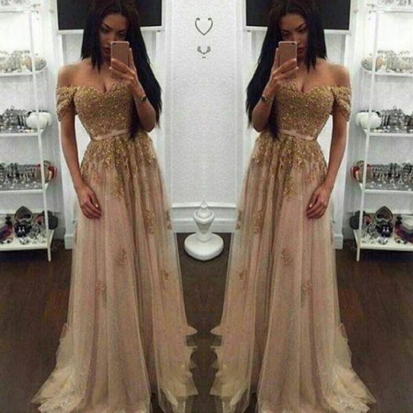 gorgeous off shoulder long bridesmaid dresses lace appliques maid of honor gowns for wedding tulle prom party dress custom made, White;pink
gorgeous off shoulder long bridesmaid dresses lace appliques maid of honor gowns for wedding tulle prom party dress custom made, White;pink