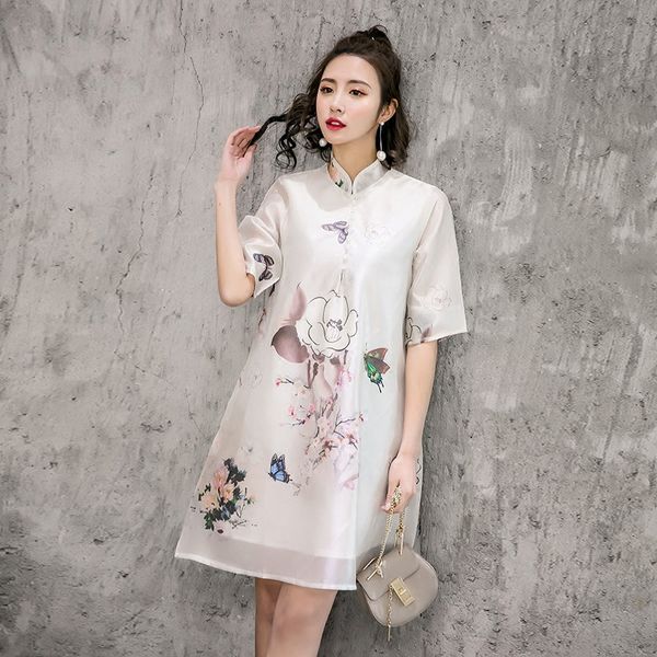 2018 summer ao dai dress aodai vintage ethnic aodai short sleeve qipao women silk long cheongsams dress for party, Red
2018 summer ao dai dress aodai vintage ethnic aodai short sleeve qipao women silk long cheongsams dress for party, Red