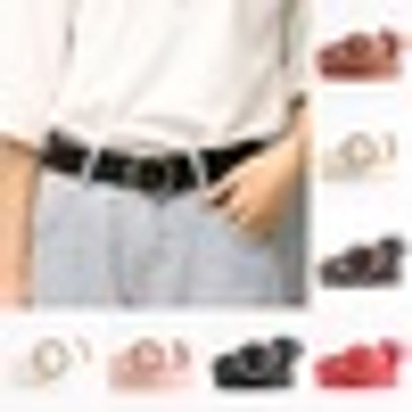 2018 selling women pu leather belts fashion simple round buckle leather buckle belt ladies casual wild waistband, Black;brown
2018 selling women pu leather belts fashion simple round buckle leather buckle belt ladies casual wild waistband, Black;brown