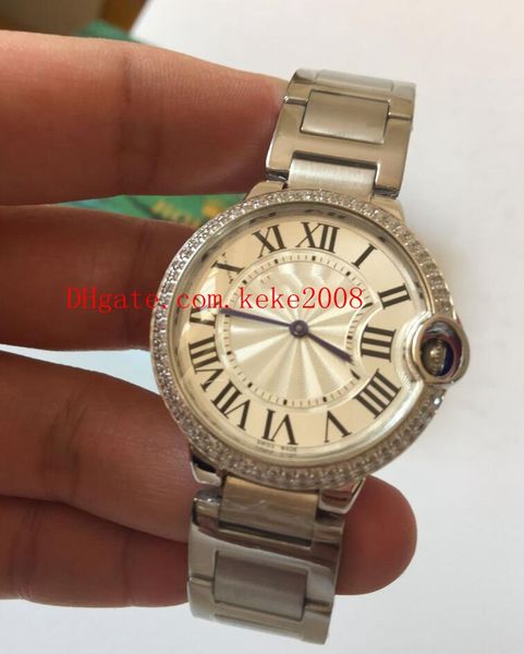fashion wristwatch we9006z3 36mm stainless steel diamond border vk quartz chronograph working ladies women's watches, Slivery;brown
fashion wristwatch we9006z3 36mm stainless steel diamond border vk quartz chronograph working ladies women's watches, Slivery;brown