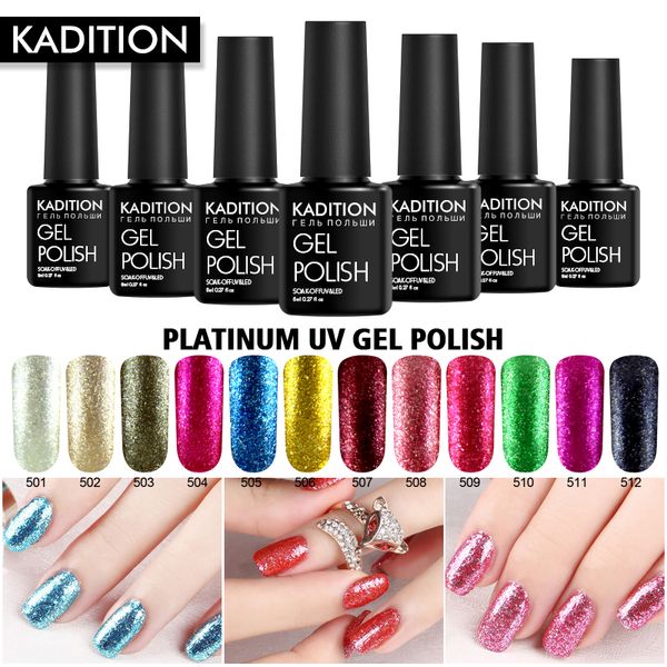 nail gel kadition super bling 8ml platinum polish perfect gellak soak off uv&led colorful all for manicure, Red;pink
nail gel kadition super bling 8ml platinum polish perfect gellak soak off uv&led colorful all for manicure, Red;pink
