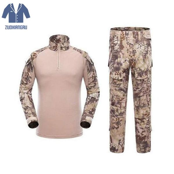 army cargo shirts combat trousers multicam militar camouflage tactical clothing paintball tactical sets with knee, Gray
army cargo shirts combat trousers multicam militar camouflage tactical clothing paintball tactical sets with knee, Gray