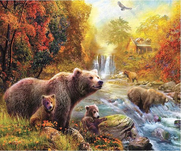 Full Square/Round Drill 5D DIY Diamond Painting "Bear" Embroidery Cross Stitch Mosaic Home Decor Art Experience toys Gift A0321
Full Square/Round Drill 5D DIY Diamond Painting "Bear" Embroidery Cross Stitch Mosaic Home Decor Art Experience toys Gift A0321