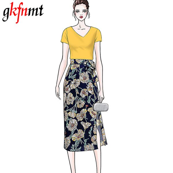 gkfnmt two pieces suits sets women cotton white yellow tshirt chiffon floral skirt women clothing korean xxl
gkfnmt two pieces suits sets women cotton white yellow tshirt chiffon floral skirt women clothing korean xxl