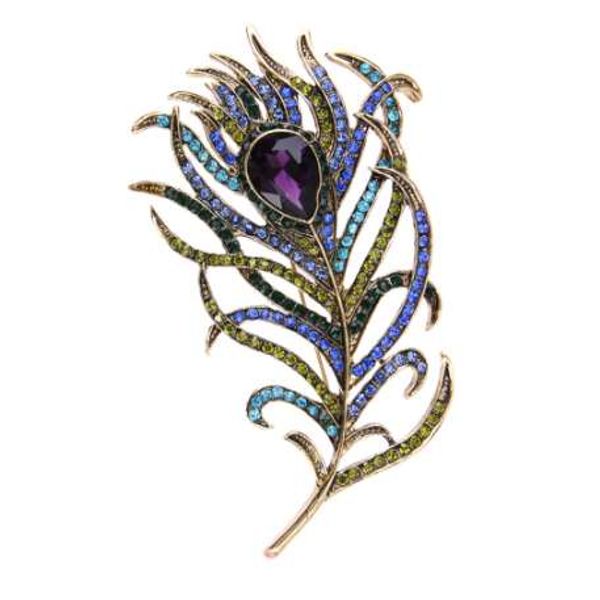 crystal peacock feathers brooch boho enamel pins deep blue 63*107mm brooches wedding accessories new arrival, Gray
crystal peacock feathers brooch boho enamel pins deep blue 63*107mm brooches wedding accessories new arrival, Gray