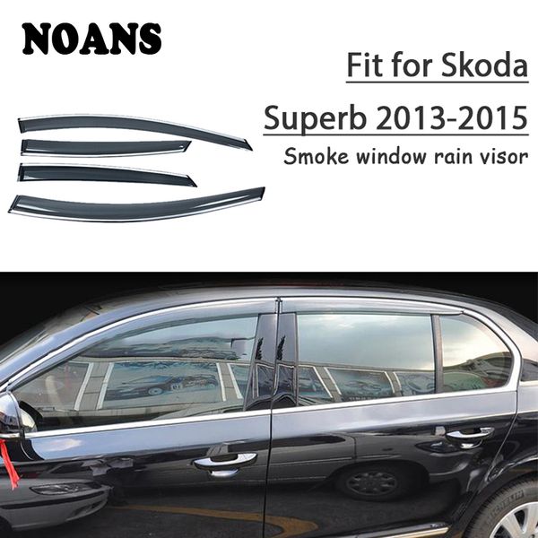 noans 4pcs for skoda superb 2015 2014 2013 accessories auto car windows sun rain visor door shield trim
noans 4pcs for skoda superb 2015 2014 2013 accessories auto car windows sun rain visor door shield trim