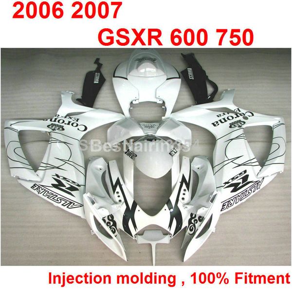 high grade injection molding fairing kit for suzuki gsxr600 gsxr750 2006 2007 black white fairings gsxr 600 750 06 07 hg42
high grade injection molding fairing kit for suzuki gsxr600 gsxr750 2006 2007 black white fairings gsxr 600 750 06 07 hg42