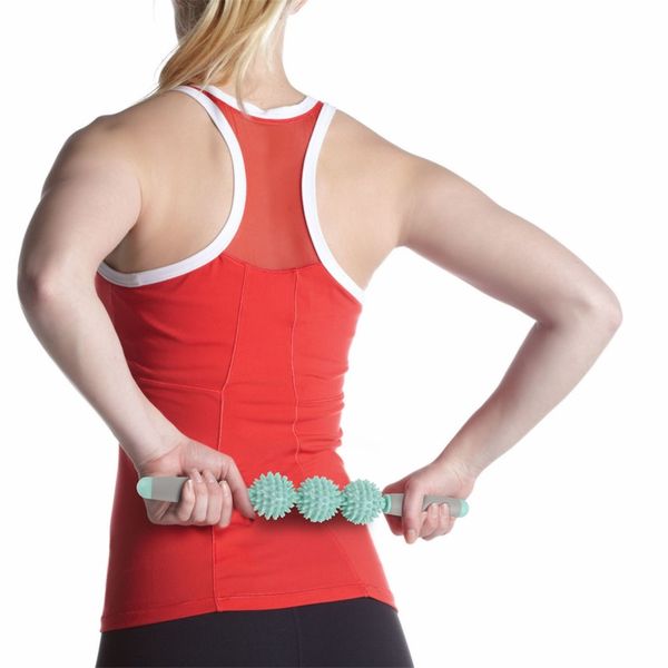 three hedgehog balls massage stick motion roller yoga bar massage and relax muscles stimulate the circulation of blood 20fm2 w
three hedgehog balls massage stick motion roller yoga bar massage and relax muscles stimulate the circulation of blood 20fm2 w