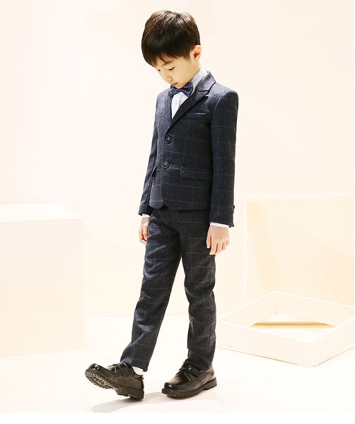 good quality color gray kids wedding events peaked lapel damier check fabric two buttons boys tuxedos with 78.6% polyseter clothing set, Black
good quality color gray kids wedding events peaked lapel damier check fabric two buttons boys tuxedos with 78.6% polyseter clothing set, Black