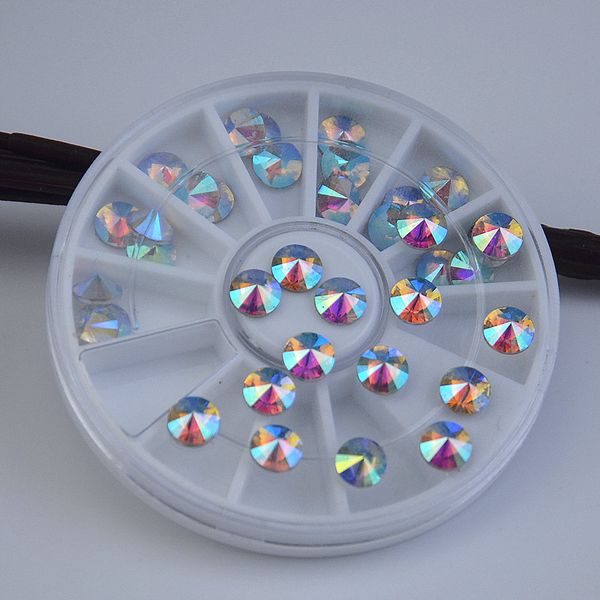 nail art wheel ab rhinestones crystal design acrylic round steeple cone studs 3d tips diy decoration manicure tools decoration, Silver;gold
nail art wheel ab rhinestones crystal design acrylic round steeple cone studs 3d tips diy decoration manicure tools decoration, Silver;gold