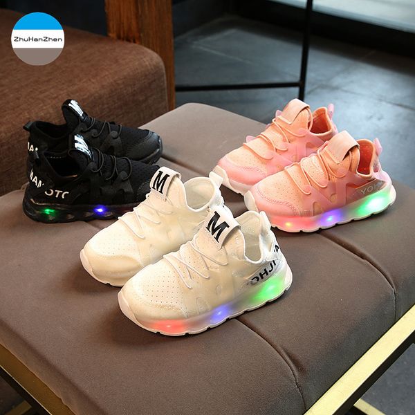 2018 1 to 3 years old led lights baby sports shoes boys and girls casual shoes glowing newborn first walk sneakers non-slip soft, Black
2018 1 to 3 years old led lights baby sports shoes boys and girls casual shoes glowing newborn first walk sneakers non-slip soft, Black