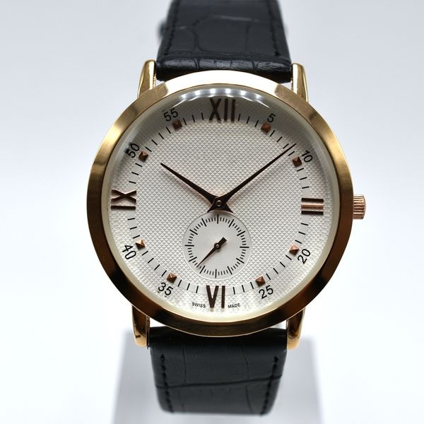 High quality luxury AAA brand men Ultra Thin dial leather quartz watch casual small three needle men dress watch wholesale men's clocks gift
High quality luxury AAA brand men Ultra Thin dial leather quartz watch casual small three needle men dress watch wholesale men's clocks gift
