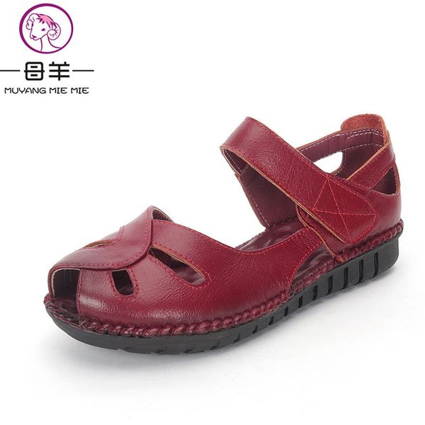 summer shoes woman genuine leather soft outsole open toe sandals casual flat women shoes 2017 new fashion women sandals, Black
summer shoes woman genuine leather soft outsole open toe sandals casual flat women shoes 2017 new fashion women sandals, Black