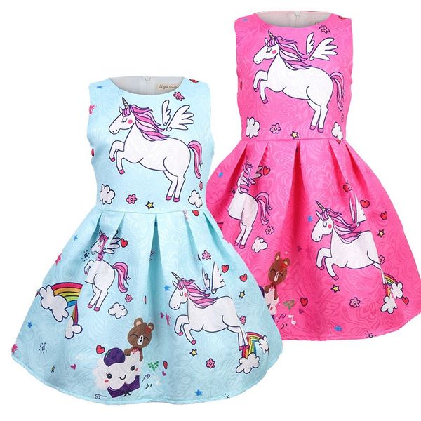 girls unicorn and bear dress 2018 kids casual dresses for girl toddler summer clothes children unicorn dress, Red;yellow
girls unicorn and bear dress 2018 kids casual dresses for girl toddler summer clothes children unicorn dress, Red;yellow