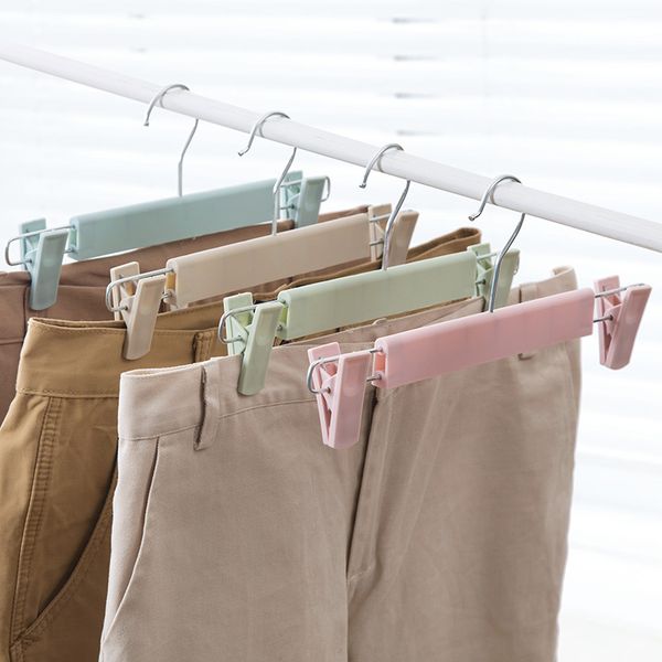 plain-colored plastic trousers hangers, shelving pants shelves windbreaker pants rack, trousers clamp
plain-colored plastic trousers hangers, shelving pants shelves windbreaker pants rack, trousers clamp