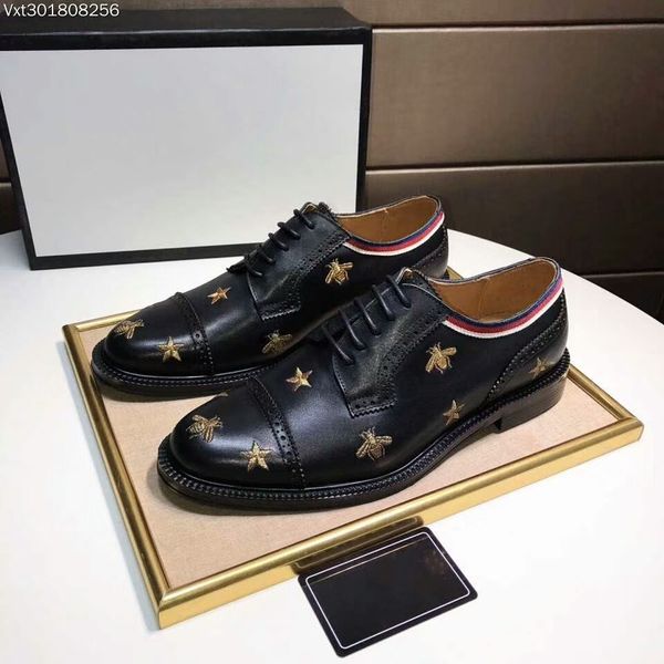 New Cheap men shoes dress shoes leather material mens designer for men with Genuine Leather fashion casual men luxury shoes 103
New Cheap men shoes dress shoes leather material mens designer for men with Genuine Leather fashion casual men luxury shoes 103