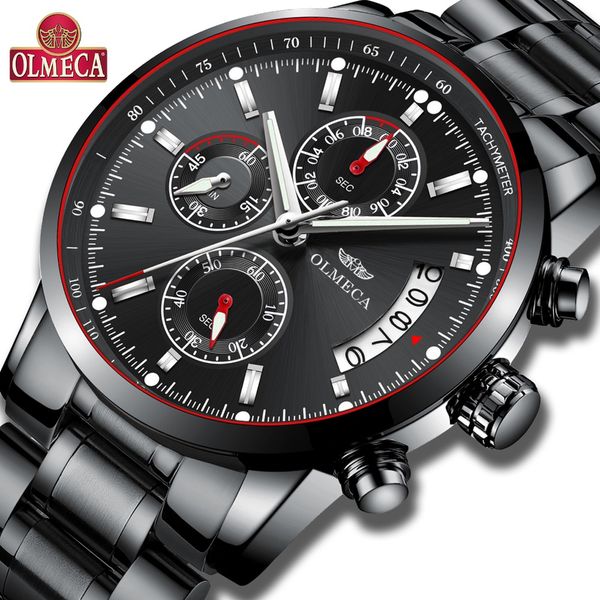 olmeca casual clock waterproof watches sport watches for men chronograph wrist watch fashion relogio masculino stainless steel, Slivery;brown
olmeca casual clock waterproof watches sport watches for men chronograph wrist watch fashion relogio masculino stainless steel, Slivery;brown